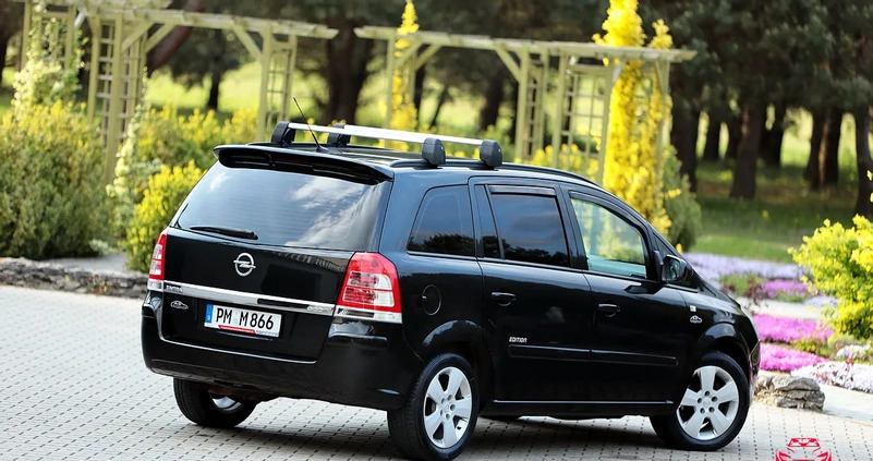Opel Zafira cena 23999 przebieg: 186000, rok produkcji 2012 z Pińczów małe 704
